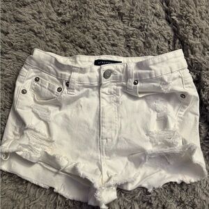 Aeropostale Women's Jean Shorts in White